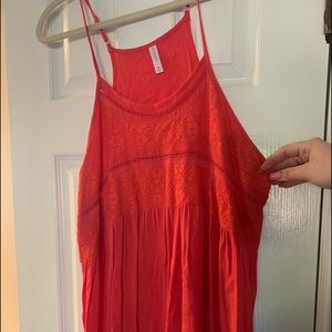 Target burnt orange tank top